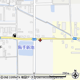 奈良県磯城郡田原本町阪手983周辺の地図