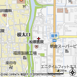 奈良県磯城郡田原本町阪手537-4周辺の地図