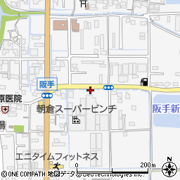 奈良県磯城郡田原本町阪手1053周辺の地図