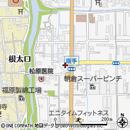 奈良県磯城郡田原本町阪手491-1周辺の地図