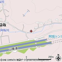 岡山県浅口市鴨方町益坂847-2周辺の地図