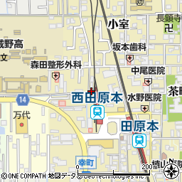 奈良県磯城郡田原本町242周辺の地図