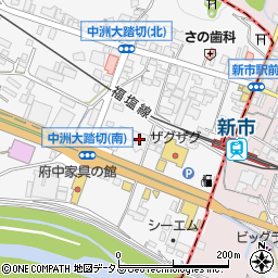 広島県府中市中須町63周辺の地図