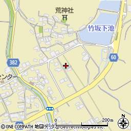 岡山県浅口市金光町下竹1373周辺の地図