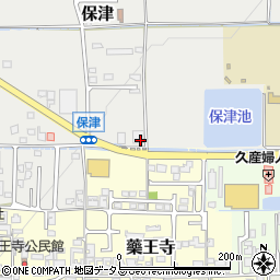 奈良県磯城郡田原本町保津55周辺の地図