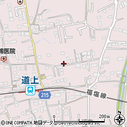 akippa神辺町道上駐車場周辺の地図