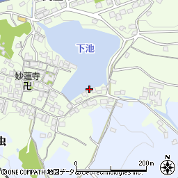 奈良県香芝市関屋1280周辺の地図