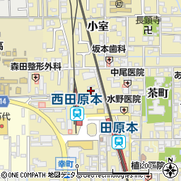 奈良県磯城郡田原本町240-1周辺の地図