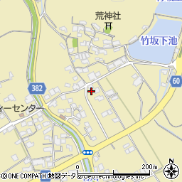 岡山県浅口市金光町下竹1351周辺の地図