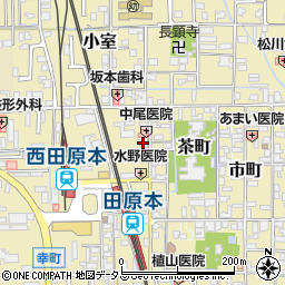 奈良県磯城郡田原本町218周辺の地図