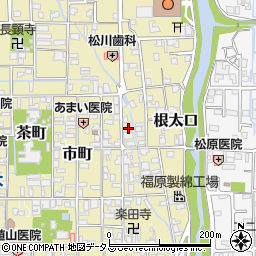 奈良県磯城郡田原本町507周辺の地図