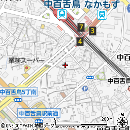 奥田歯科医院周辺の地図