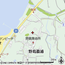 兵庫県淡路市野島蟇浦99周辺の地図