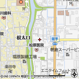 奈良県磯城郡田原本町阪手537周辺の地図