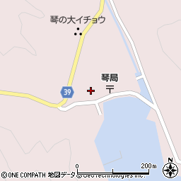 長崎県対馬市上対馬町琴803周辺の地図