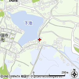 奈良県香芝市関屋1周辺の地図