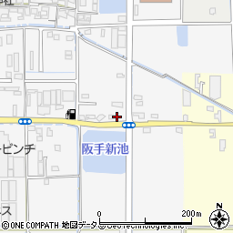 奈良県磯城郡田原本町阪手456-18周辺の地図