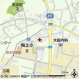 玉野市東児市民センター周辺の地図