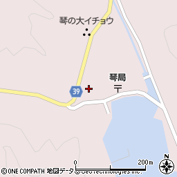 長崎県対馬市上対馬町琴705周辺の地図