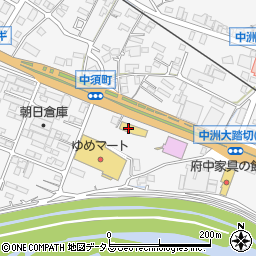広島県府中市中須町106周辺の地図