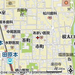 奈良県磯城郡田原本町604-3周辺の地図