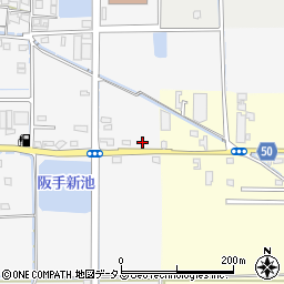 奈良県磯城郡田原本町阪手454周辺の地図