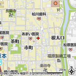 奈良県磯城郡田原本町656-1周辺の地図