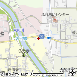 奈良県磯城郡田原本町大木460周辺の地図