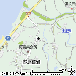 兵庫県淡路市野島蟇浦187-4周辺の地図