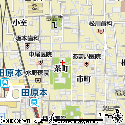 奈良県磯城郡田原本町582周辺の地図