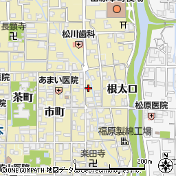 奈良県磯城郡田原本町508-1周辺の地図