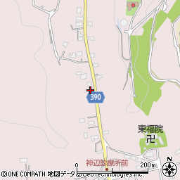 広島県福山市神辺町湯野1735-1周辺の地図