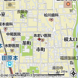 奈良県磯城郡田原本町605周辺の地図
