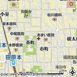 奈良県磯城郡田原本町578周辺の地図