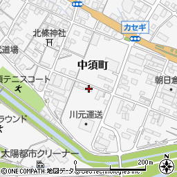 広島県府中市中須町769周辺の地図