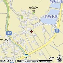 岡山県浅口市金光町下竹1385周辺の地図