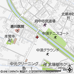 広島県府中市中須町1455周辺の地図