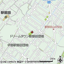 駅部田町天神前2号公園周辺の地図
