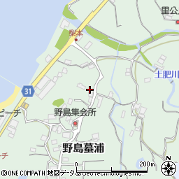 兵庫県淡路市野島蟇浦127周辺の地図