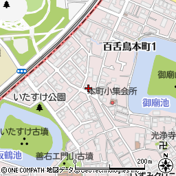 〒591-8036 大阪府堺市北区百舌鳥本町の地図