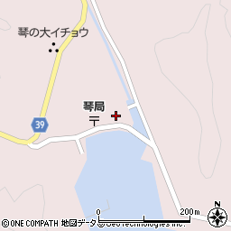 長崎県対馬市上対馬町琴782-7周辺の地図