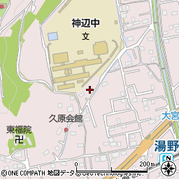 広島県福山市神辺町湯野1344周辺の地図