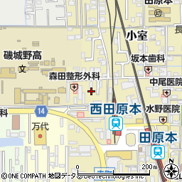 奈良県磯城郡田原本町247周辺の地図