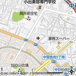 大阪府堺市北区中百舌鳥町4丁619-2周辺の地図