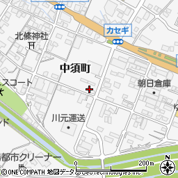広島県府中市中須町753周辺の地図