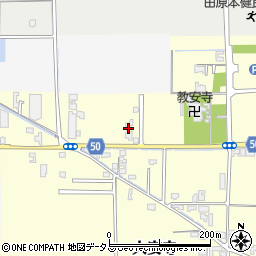 奈良県磯城郡田原本町大安寺86周辺の地図