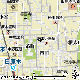 奈良県磯城郡田原本町579周辺の地図