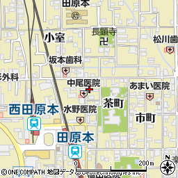 奈良県磯城郡田原本町225周辺の地図