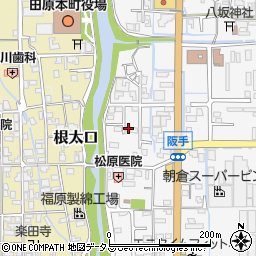 奈良県磯城郡田原本町阪手520-14周辺の地図