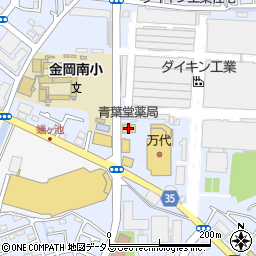 青葉堂薬局周辺の地図